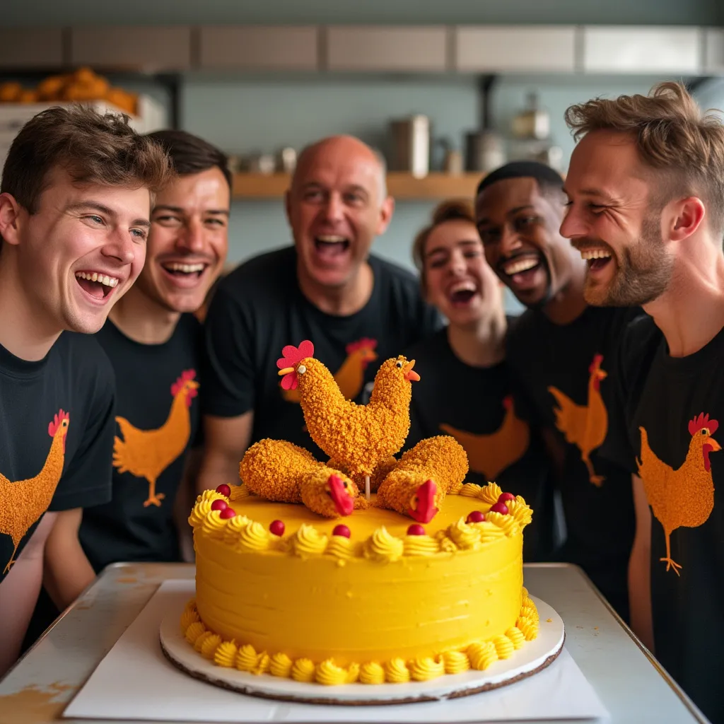 Team celebrating a game milestone